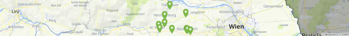 Map view for Pharmacies emergency services nearby Perschling (Sankt Pölten (Land), Niederösterreich)